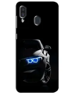 Чехол для Samsung Galaxy A30 2019 (A305F) с картинкой «BMW — ночной взгляд» Чехол для Samsung Galaxy A30 2019 (A305F) с картинкой «BMW — ночной взгляд»