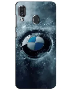Чехол для Samsung Galaxy A30 2019 (A305F) с картинкой «Логотип BMW — лед» Чехол для Samsung Galaxy A30 2019 (A305F) с картинкой «Логотип BMW — лед»