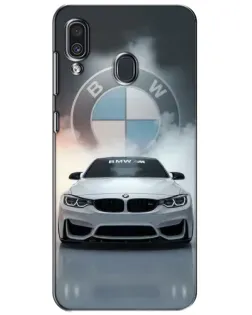 Чехол для Samsung Galaxy A30 2019 (A305F) с картинкой «BMW в белом дыму» Чехол для Samsung Galaxy A30 2019 (A305F) с картинкой «BMW в белом дыму»