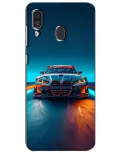 Чехол для Samsung Galaxy A30 2019 (A305F) с картинкой «BMW — огни неона» Чехол для Samsung Galaxy A30 2019 (A305F) с картинкой «BMW — огни неона»