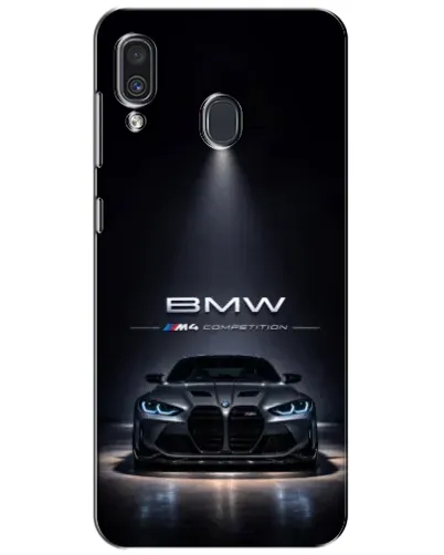 Чехол для Samsung Galaxy A30 2019 (A305F) с картинкой «BMW сквозь ночной город» Чехол для Samsung Galaxy A30 2019 (A305F) с картинкой «BMW сквозь ночной город»