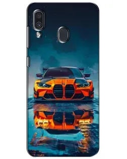 Чехол для Samsung Galaxy A30 2019 (A305F) с картинкой «BMW — золотая эмблема» Чехол для Samsung Galaxy A30 2019 (A305F) с картинкой «BMW — золотая эмблема»