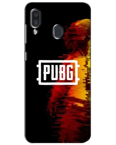 Чехол для Samsung Galaxy A30 2019 (A305F) с картинкой «Яркий логотип PUBG» Чехол для Samsung Galaxy A30 2019 (A305F) с картинкой «Яркий логотип PUBG»
