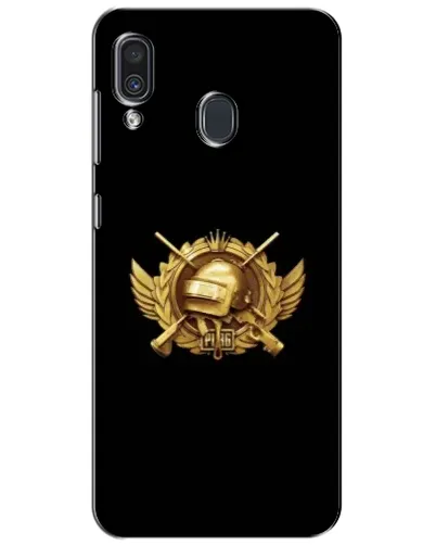 Чехол для Samsung Galaxy A30 2019 (A305F) с картинкой «PUBG — оранжевый градиент» Чехол для Samsung Galaxy A30 2019 (A305F) с картинкой «PUBG — оранжевый градиент»