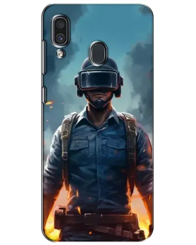 Чехол для Samsung Galaxy A30 2019 (A305F) с картинкой «PUBG — реалистичный герой» Чехол для Samsung Galaxy A30 2019 (A305F) с картинкой «PUBG — реалистичный герой»