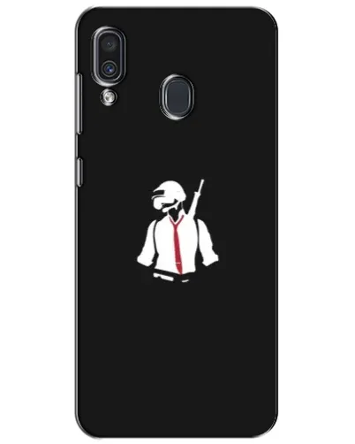 Чехол для Samsung Galaxy A30 2019 (A305F) с картинкой «PUBG — силуэт воина» Чехол для Samsung Galaxy A30 2019 (A305F) с картинкой «PUBG — силуэт воина»