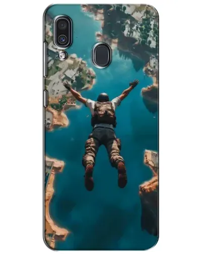 Чехол для Samsung Galaxy A30 2019 (A305F) с картинкой «PUBG — свободное падение» Чехол для Samsung Galaxy A30 2019 (A305F) с картинкой «PUBG — свободное падение»