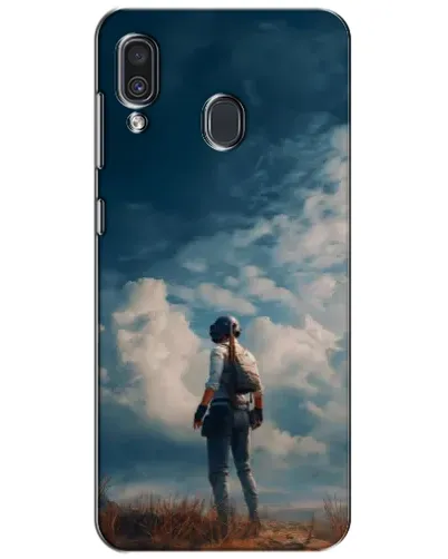 Чехол для Samsung Galaxy A30 2019 (A305F) с картинкой «Герой PUBG на скале» Чехол для Samsung Galaxy A30 2019 (A305F) с картинкой «Герой PUBG на скале»