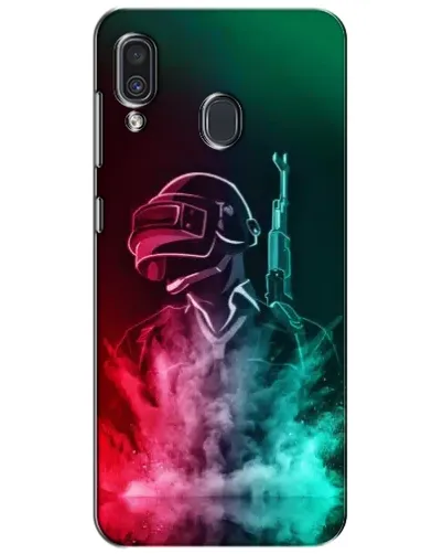 Чехол для Samsung Galaxy A30 2019 (A305F) с картинкой «PUBG — огненный воин» Чехол для Samsung Galaxy A30 2019 (A305F) с картинкой «PUBG — огненный воин»