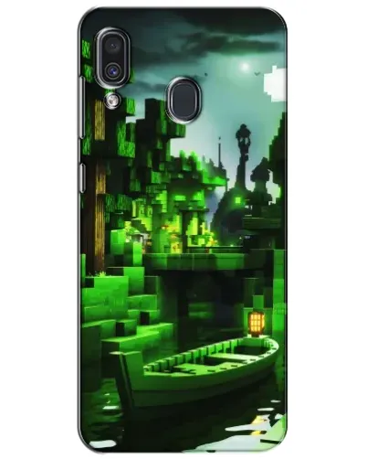 Чехол для Samsung Galaxy A30 2019 (A305F) с картинкой «Minecraft лесной пейзаж» Чехол для Samsung Galaxy A30 2019 (A305F) с картинкой «Minecraft лесной пейзаж»