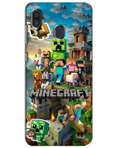 Чехол для Samsung Galaxy A30 2019 (A305F) с картинкой «Замок Minecraft» Чехол для Samsung Galaxy A30 2019 (A305F) с картинкой «Замок Minecraft»