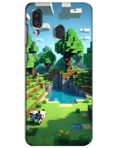 Чехол для Samsung Galaxy A30 2019 (A305F) с картинкой «Minecraft летний день» Чехол для Samsung Galaxy A30 2019 (A305F) с картинкой «Minecraft летний день»