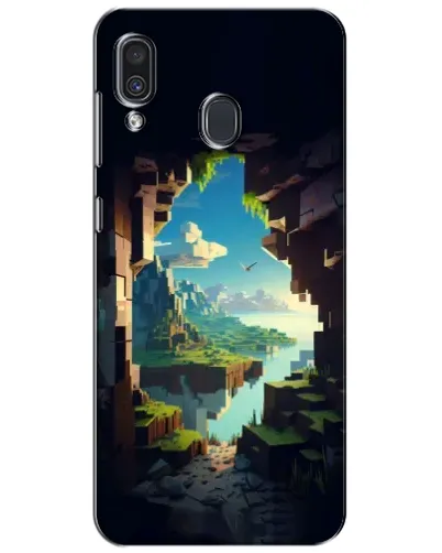 Чехол для Samsung Galaxy A30 2019 (A305F) с картинкой «Вид из пещеры» Чехол для Samsung Galaxy A30 2019 (A305F) с картинкой «Вид из пещеры»