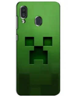 Чехол для Samsung Galaxy A30 2019 (A305F) с картинкой «Крипер микро-дизайн» Чехол для Samsung Galaxy A30 2019 (A305F) с картинкой «Крипер микро-дизайн»