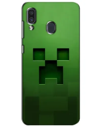 Чехол для Samsung Galaxy A30 2019 (A305F) с картинкой «Крипер микро-дизайн» Чехол для Samsung Galaxy A30 2019 (A305F) с картинкой «Крипер микро-дизайн»