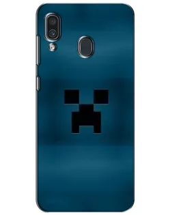 Чехол для Samsung Galaxy A30 2019 (A305F) с картинкой «Крипер текстура» Чехол для Samsung Galaxy A30 2019 (A305F) с картинкой «Крипер текстура»