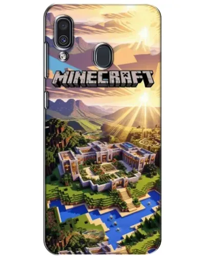 Чехол для Samsung Galaxy A30 2019 (A305F) с картинкой «Minecraft панорама» Чехол для Samsung Galaxy A30 2019 (A305F) с картинкой «Minecraft панорама»