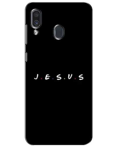 Чехол для Samsung Galaxy A30 2019 (A305F) с картинкой «Точки веры J.E.S.U.S.» Чехол для Samsung Galaxy A30 2019 (A305F) с картинкой «Точки веры J.E.S.U.S.»
