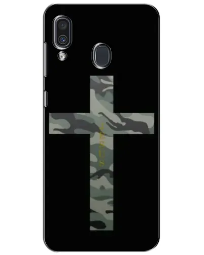 Чехол для Samsung Galaxy A30 2019 (A305F) с картинкой «Милитари Крест» Чехол для Samsung Galaxy A30 2019 (A305F) с картинкой «Милитари Крест»