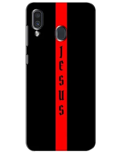 Чехол для Samsung Galaxy A30 2019 (A305F) с картинкой «Красная линия веры» Чехол для Samsung Galaxy A30 2019 (A305F) с картинкой «Красная линия веры»