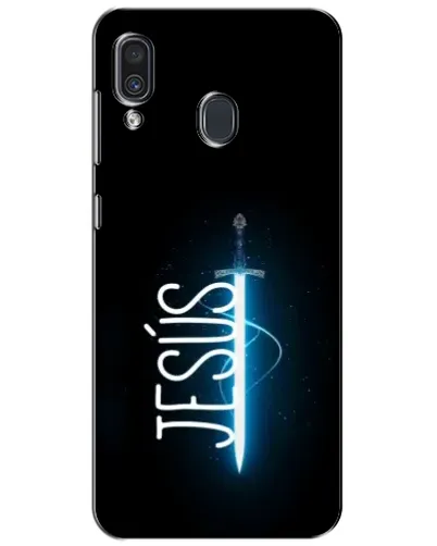 Чехол для Samsung Galaxy A30 2019 (A305F) с картинкой «Меч Духа Jesus» Чехол для Samsung Galaxy A30 2019 (A305F) с картинкой «Меч Духа Jesus»