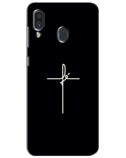 Чехол для Samsung Galaxy A30 2019 (A305F) с картинкой «Тонкий крест» Чехол для Samsung Galaxy A30 2019 (A305F) с картинкой «Тонкий крест»