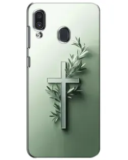 Чехол для Samsung Galaxy A30 2019 (A305F) с картинкой «Оливковая ветвь»