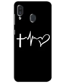 Чехол для Samsung Galaxy A30 2019 (A305F) с картинкой «Пульс веры»