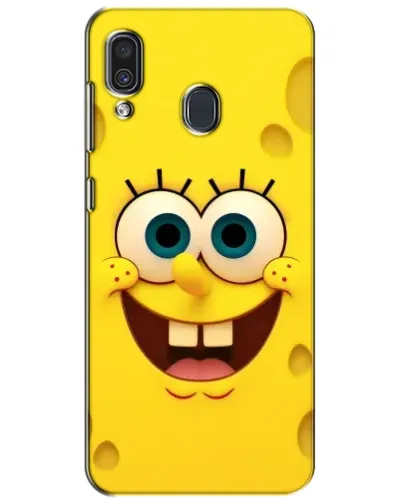 Чехол для Samsung Galaxy A30 2019 (A305F) с картинкой «Губка Боб улыбка» Чехол для Samsung Galaxy A30 2019 (A305F) с картинкой «Губка Боб улыбка»