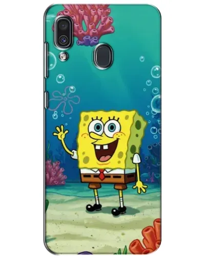 Чехол для Samsung Galaxy A30 2019 (A305F) с картинкой «Подводный привет» Чехол для Samsung Galaxy A30 2019 (A305F) с картинкой «Подводный привет»