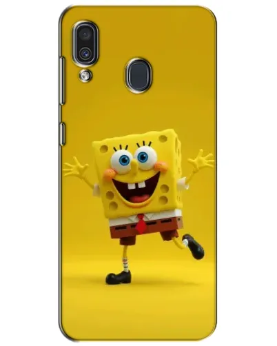 Чехол для Samsung Galaxy A30 2019 (A305F) с картинкой «Позитивный Губка Боб» Чехол для Samsung Galaxy A30 2019 (A305F) с картинкой «Позитивный Губка Боб»