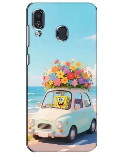 Чехол для Samsung Galaxy A30 2019 (A305F) с картинкой «Автомобильное путешествие» Чехол для Samsung Galaxy A30 2019 (A305F) с картинкой «Автомобильное путешествие»