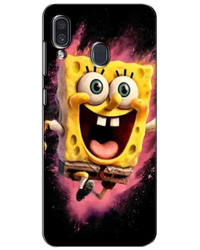 Чехол для Samsung Galaxy A30 2019 (A305F) с картинкой «Взрывной Спанч Боб» Чехол для Samsung Galaxy A30 2019 (A305F) с картинкой «Взрывной Спанч Боб»