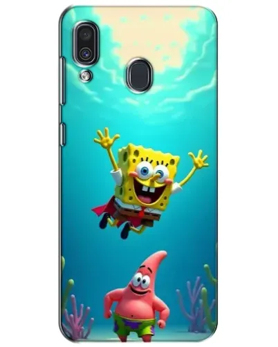 Чехол для Samsung Galaxy A30 2019 (A305F) с картинкой «Спанч Боб под водой» Чехол для Samsung Galaxy A30 2019 (A305F) с картинкой «Спанч Боб под водой»