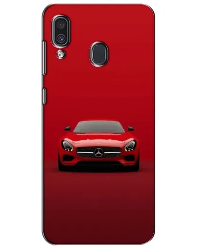 Чехол для Samsung Galaxy A30 2019 (A305F) с картинкой «Красный Mercedes AMG» Чехол для Samsung Galaxy A30 2019 (A305F) с картинкой «Красный Mercedes AMG»
