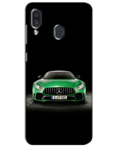 Чехол для Samsung Galaxy A30 2019 (A305F) с картинкой «Mercedes — неоновый лого» Чехол для Samsung Galaxy A30 2019 (A305F) с картинкой «Mercedes — неоновый лого»