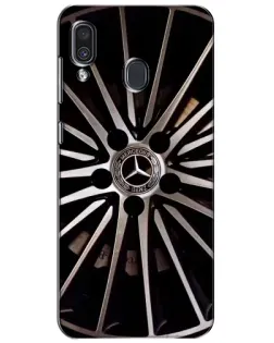 Чехол для Samsung Galaxy A30 2019 (A305F) с картинкой «Диск Mercedes»