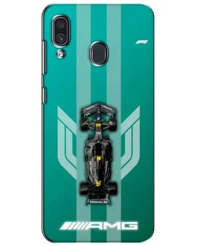 Чехол для Samsung Galaxy A30 2019 (A305F) с картинкой «Mercedes AMG Petronas» Чехол для Samsung Galaxy A30 2019 (A305F) с картинкой «Mercedes AMG Petronas»