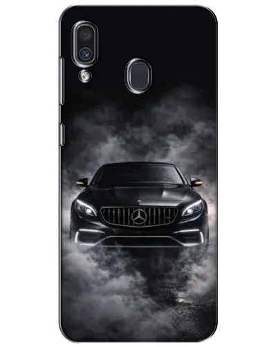 Чехол для Samsung Galaxy A30 2019 (A305F) с картинкой «Mercedes в дыму» Чехол для Samsung Galaxy A30 2019 (A305F) с картинкой «Mercedes в дыму»