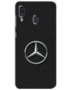 Чехол для Samsung Galaxy A30 2019 (A305F) с картинкой «Карбоновый Mercedes стиль» Чехол для Samsung Galaxy A30 2019 (A305F) с картинкой «Карбоновый Mercedes стиль»