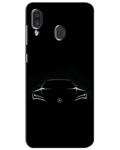 Чехол для Samsung Galaxy A30 2019 (A305F) с картинкой «Mercedes — силуэт авто» Чехол для Samsung Galaxy A30 2019 (A305F) с картинкой «Mercedes — силуэт авто»