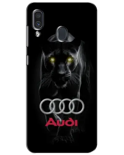 Чехол для Samsung Galaxy A30 2019 (A305F) с картинкой «Пантера и Audi»