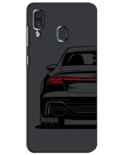 Чехол для Samsung Galaxy A30 2019 (A305F) с картинкой «Задняя часть Audi — арт»