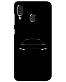 Чехол для Samsung Galaxy A30 2019 (A305F) с картинкой «Взгляд Audi в темноте» Чехол для Samsung Galaxy A30 2019 (A305F) с картинкой «Взгляд Audi в темноте»
