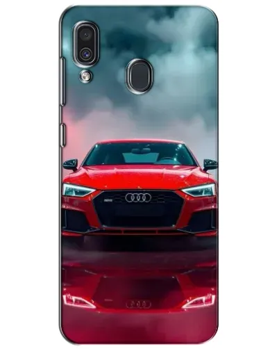 Чехол для Samsung Galaxy A30 2019 (A305F) с картинкой «Audi RS — красный стиль»