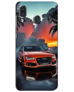Чехол для Samsung Galaxy A30 2019 (A305F) с картинкой «Audi — закат» Чехол для Samsung Galaxy A30 2019 (A305F) с картинкой «Audi — закат»