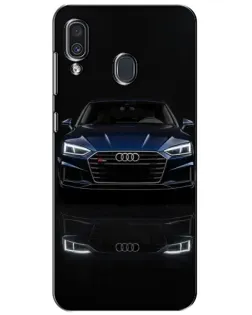 Чехол для Samsung Galaxy A30 2019 (A305F) с картинкой «Audi — ночное отражение» Чехол для Samsung Galaxy A30 2019 (A305F) с картинкой «Audi — ночное отражение»