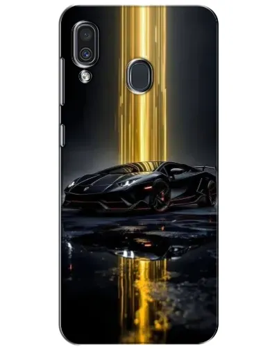 Чехол для Samsung Galaxy A30 2019 (A305F) с картинкой «Ночной Lamborghini драйв» Чехол для Samsung Galaxy A30 2019 (A305F) с картинкой «Ночной Lamborghini драйв»