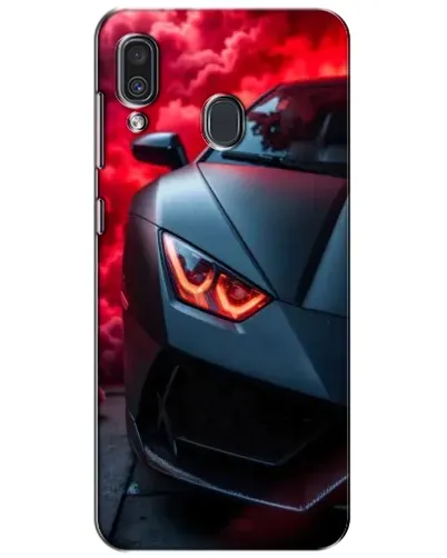 Чехол для Samsung Galaxy A30 2019 (A305F) с картинкой «Lamborghini красное сияние» Чехол для Samsung Galaxy A30 2019 (A305F) с картинкой «Lamborghini красное сияние»