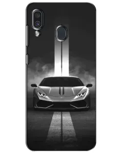 Чехол для Samsung Galaxy A30 2019 (A305F) с картинкой «Lamborghini симметрия дорог» Чехол для Samsung Galaxy A30 2019 (A305F) с картинкой «Lamborghini симметрия дорог»